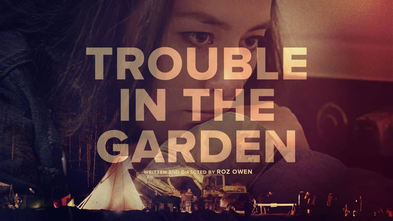 Trouble in the Garden backdrop