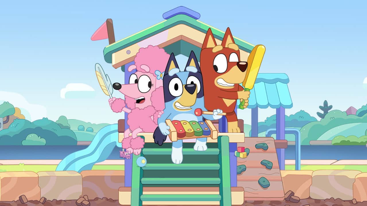 Bluey at the Cinema: Playdates with Friends backdrop