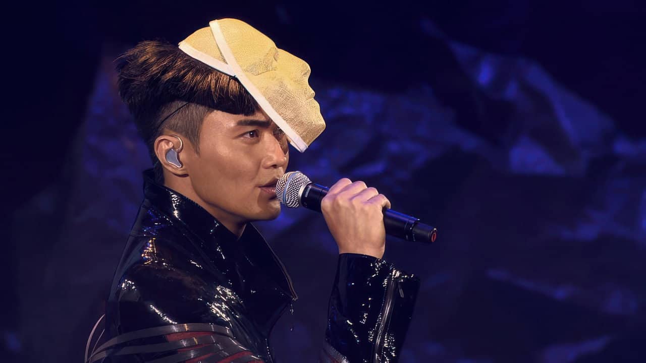 張智霖我係外星人演唱會 backdrop