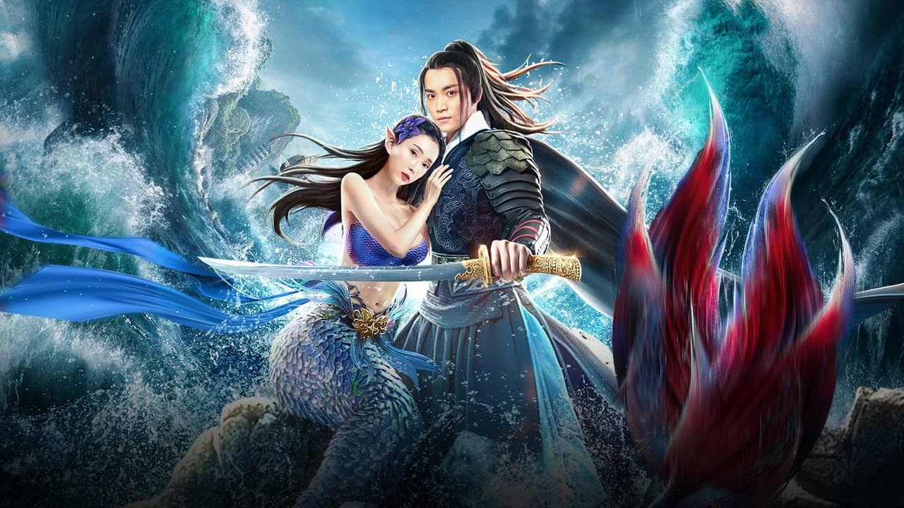 The Legend of Mermaid backdrop