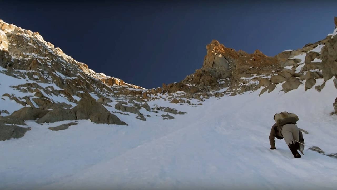 L'Aiguille Verte backdrop