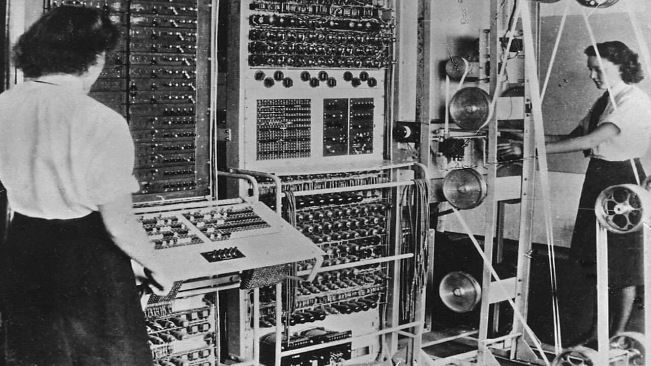 Bletchley Park and the Ultra Secret backdrop