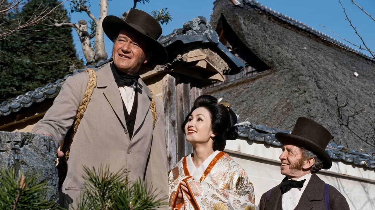 The Barbarian and the Geisha backdrop