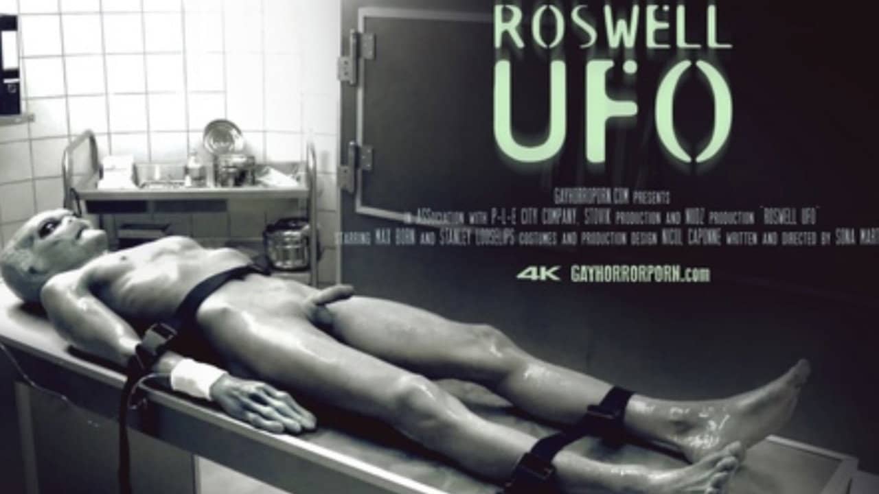 Roswell UFO backdrop