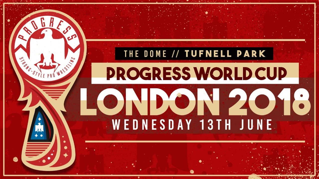 The PROGRESS World Cup 2018 backdrop