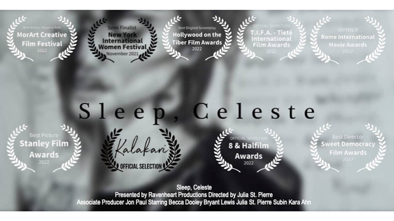 Sleep, Celeste backdrop