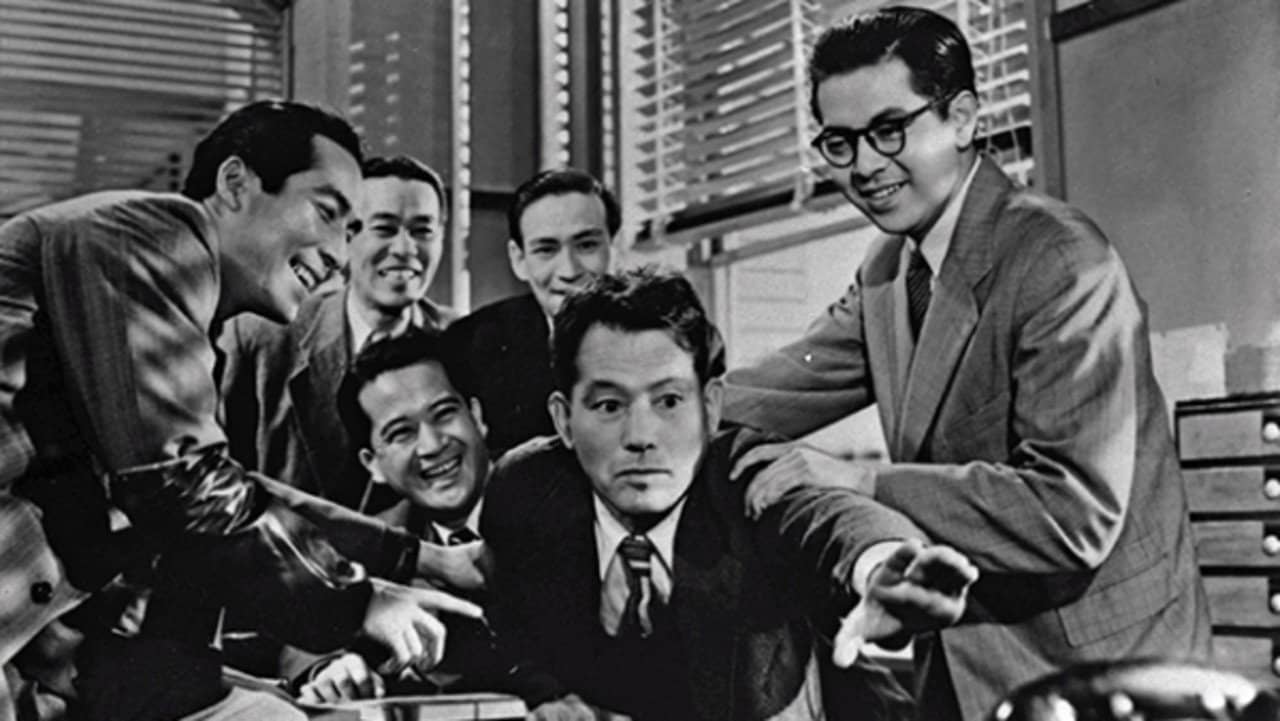 Salaryman Mejiro Sanpei backdrop