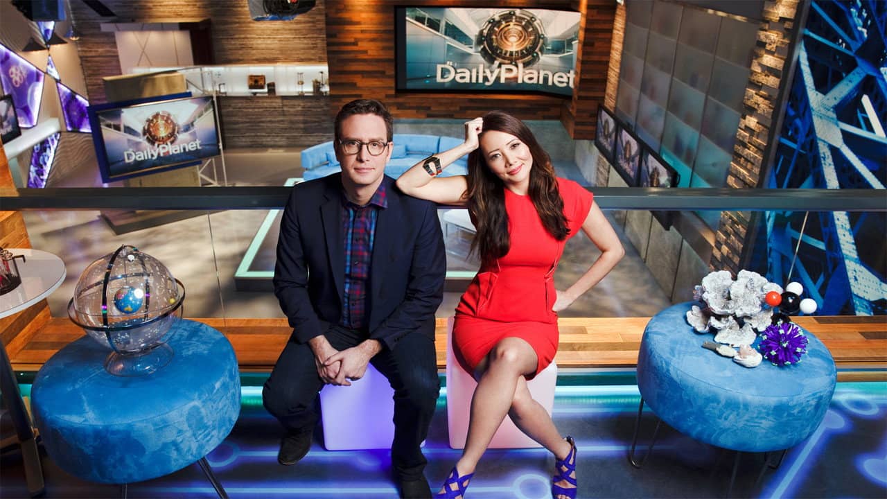 Daily Planet backdrop