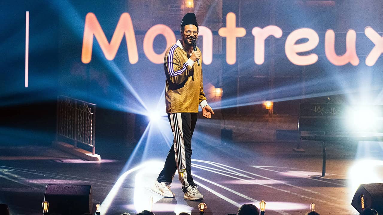 Montreux Comedy Festival 2023 - Les humoristes des bancs publics backdrop