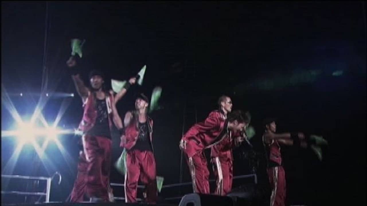EXILE LIVE TOUR 2007 EXILE EVOLUTION backdrop