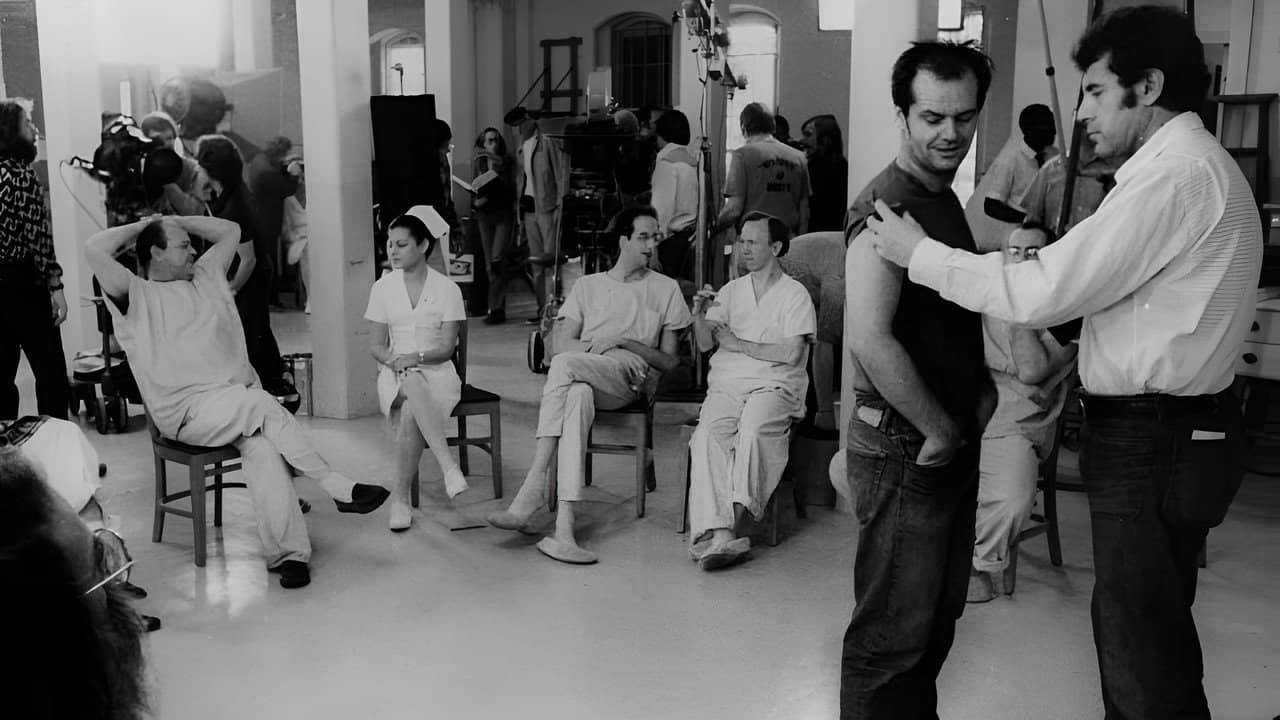 Making of One Flew Over the Cuckoo's Nest backdrop