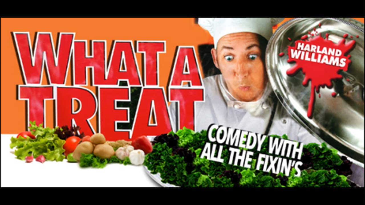 Harland Williams: What a Treat backdrop