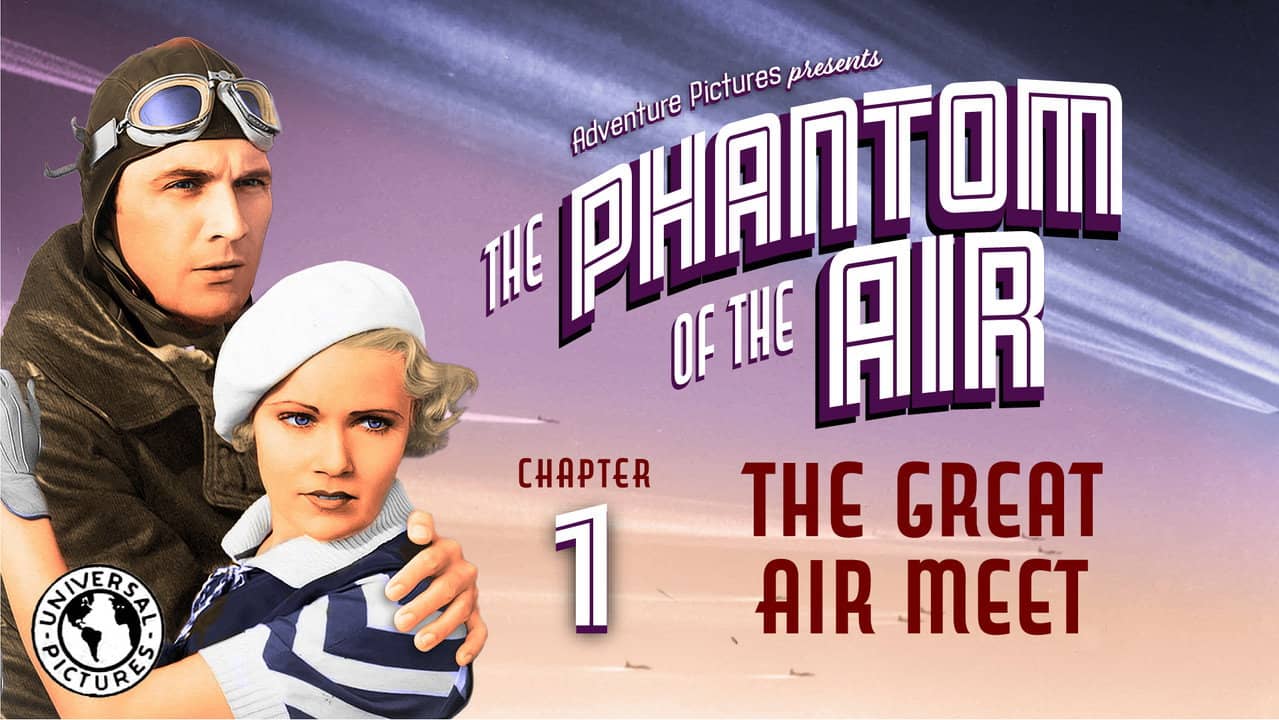 The Phantom of the Air backdrop