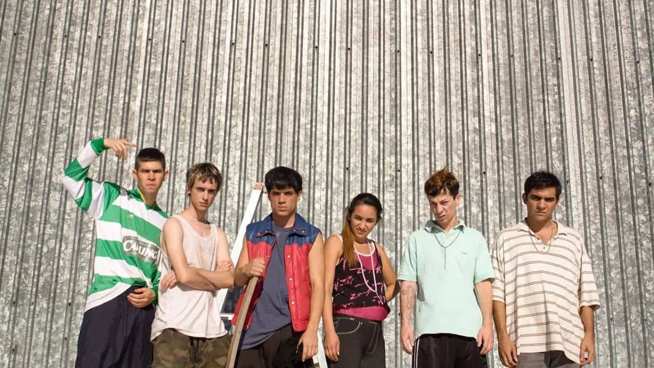 The Kids on the Bridge backdrop