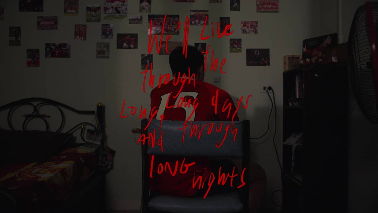 We'll Live Through the Long, Long Days and Through Long Nights. backdrop