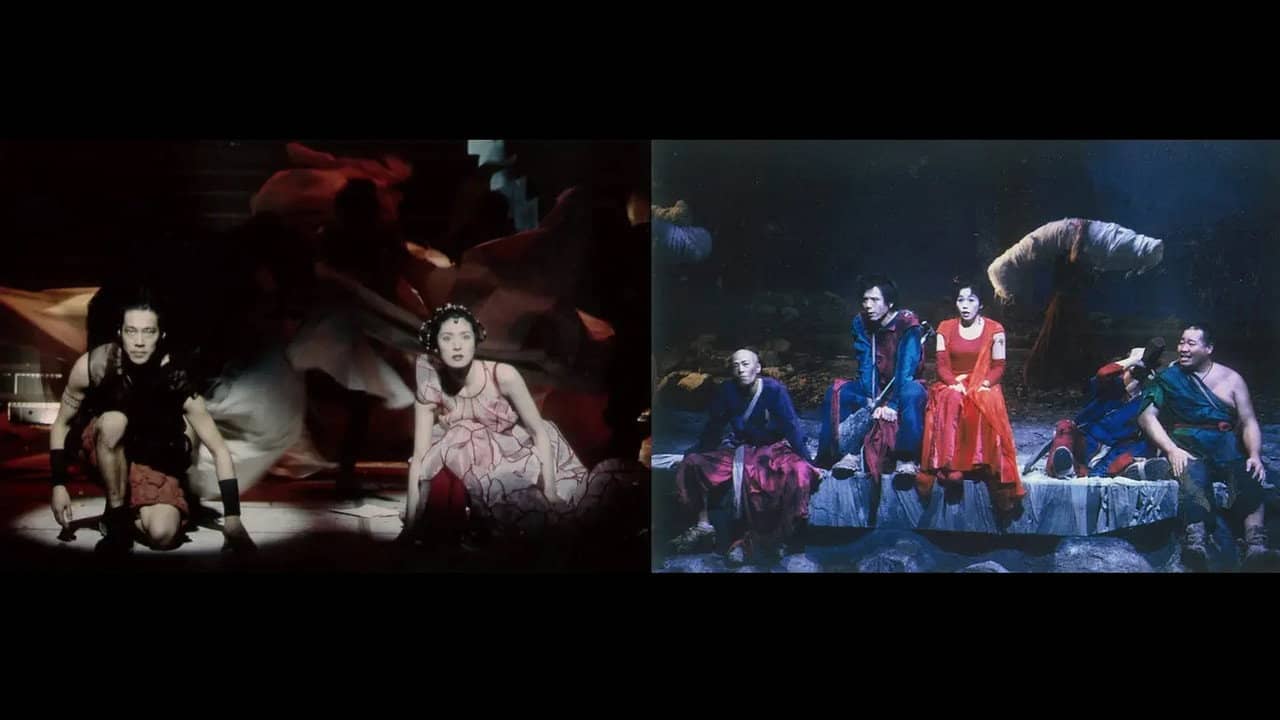 蜷川幸雄演出「パンドラの鐘」 backdrop