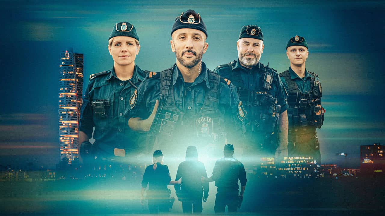Poliserna i våldsvågen backdrop
