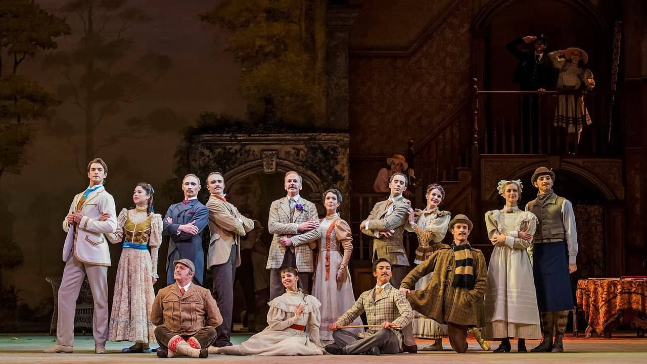 Concerto / Enigma Variations / Raymonda Act III (Royal Ballet) backdrop
