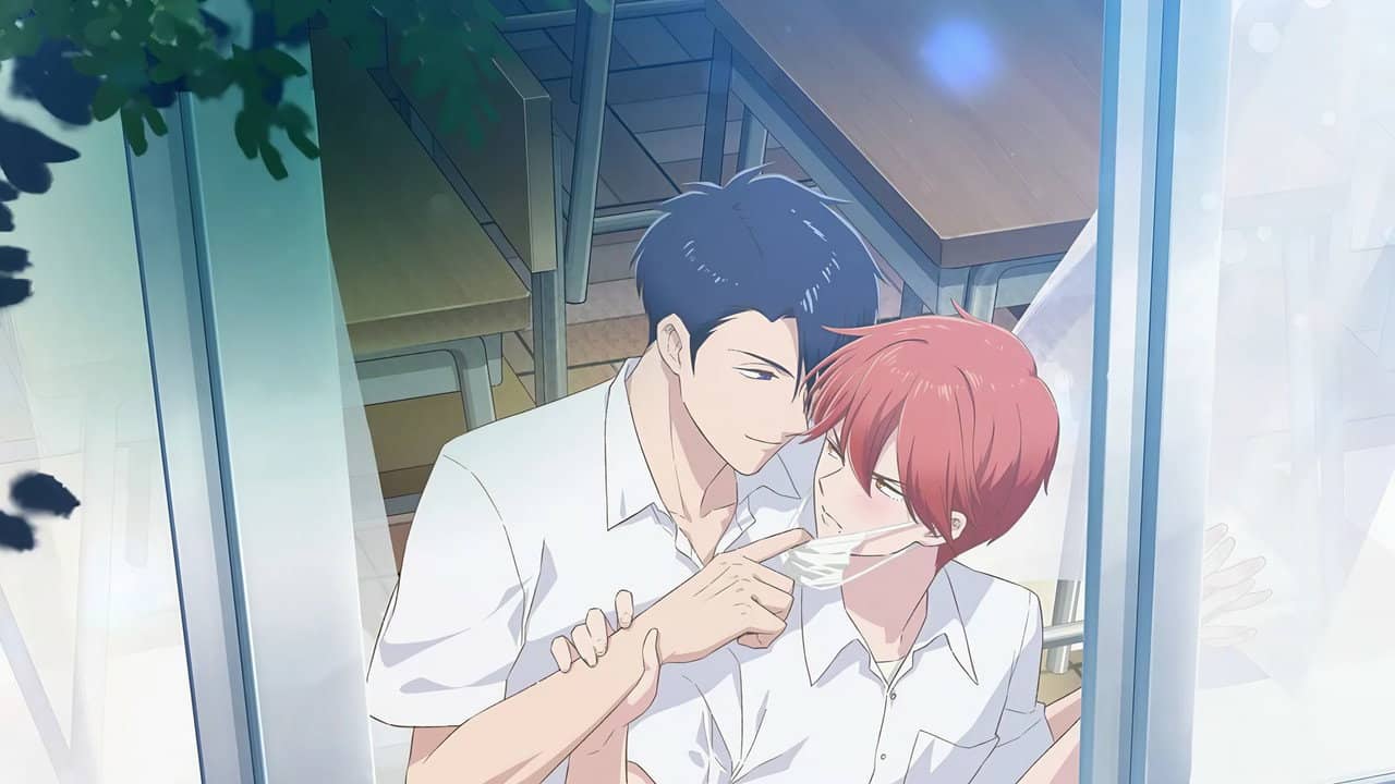 Mask Danshi wa Koishitakunai noni backdrop