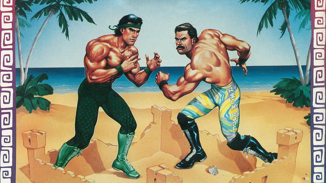 WCW Beach Blast backdrop