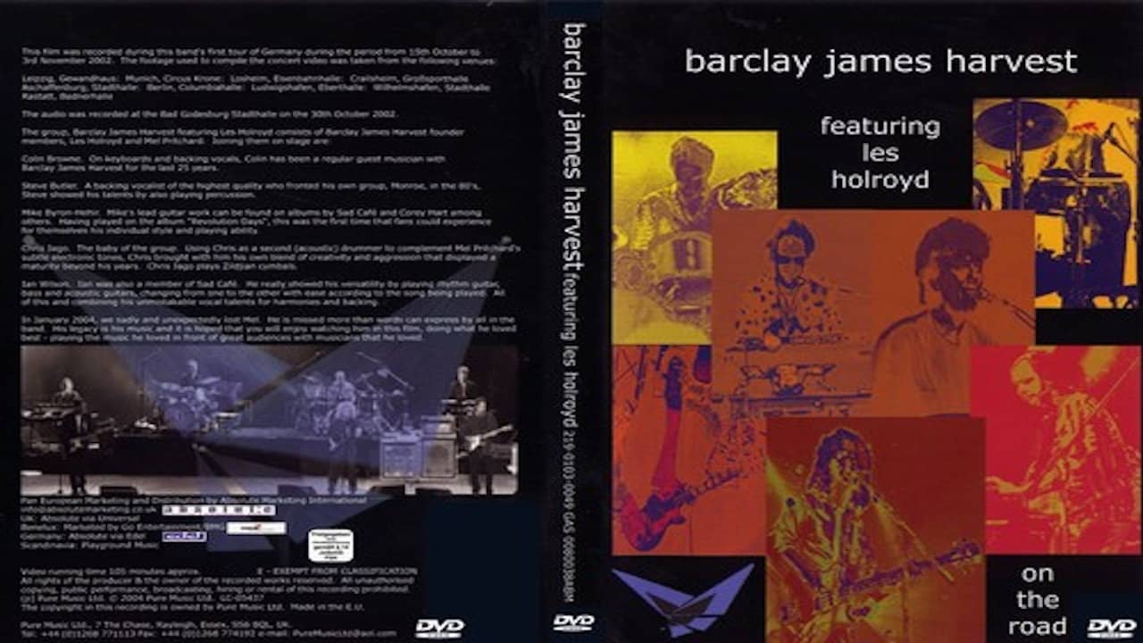 Barclay James Harvest Featuring Les Holroyd - On the Road backdrop