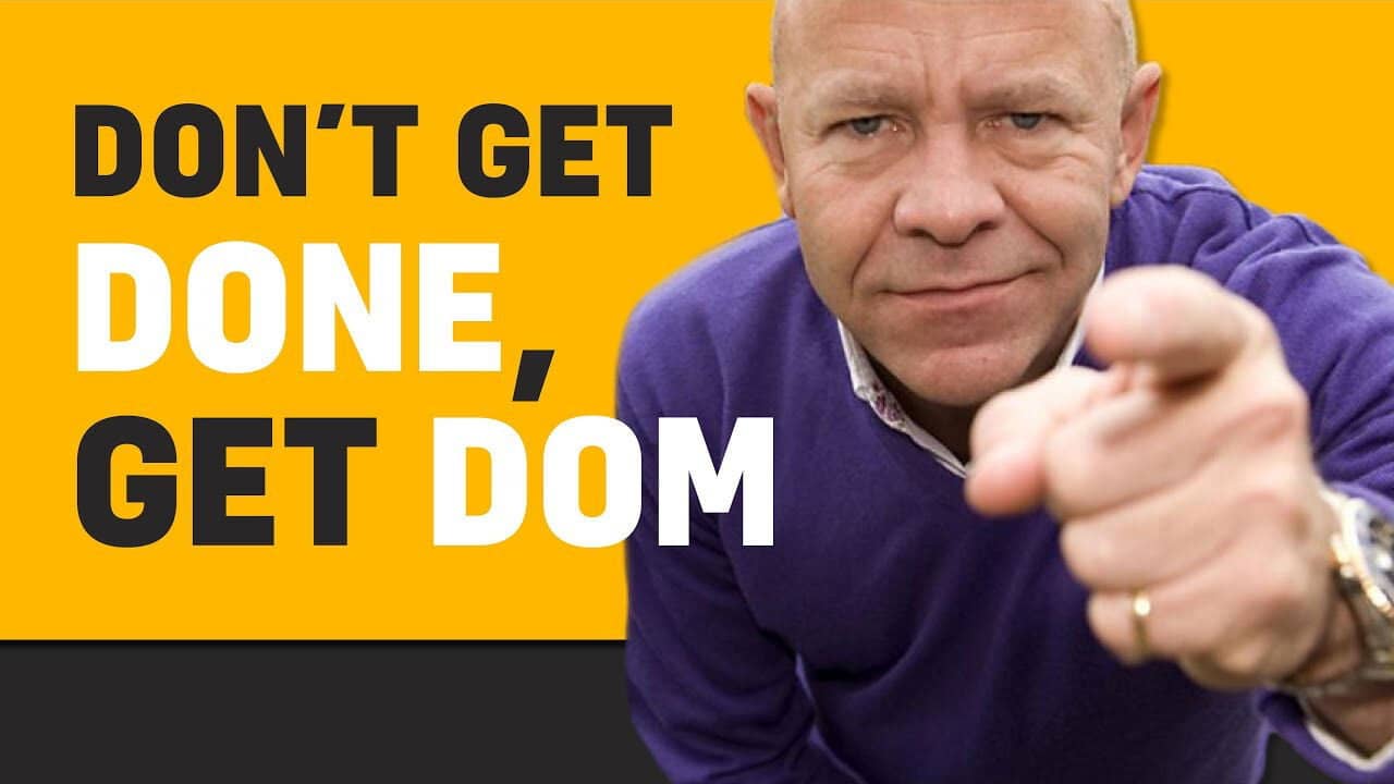 Don't Get Done, Get Dom backdrop