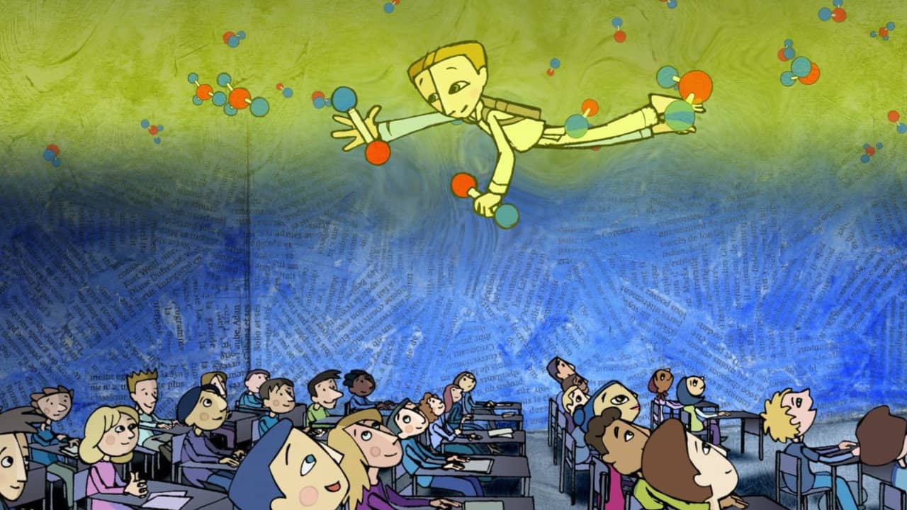 Nightmare at School backdrop