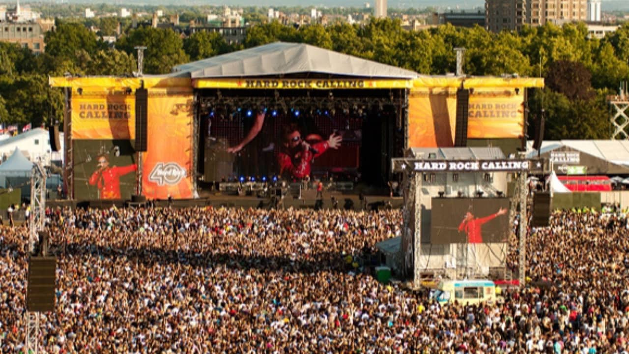 Hard Rock Calling 2011 backdrop