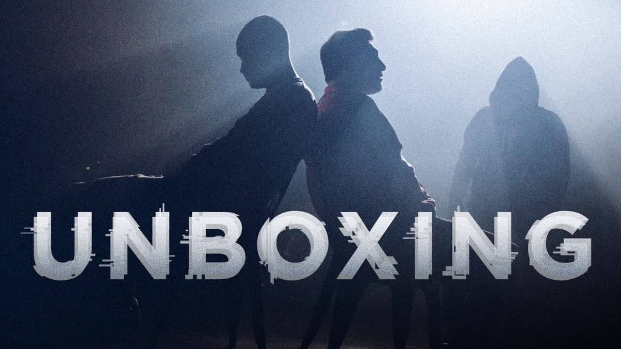 Unboxing backdrop