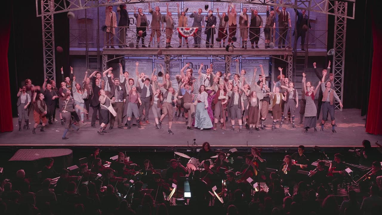 Carrying the Banner: A Newsies Documentary backdrop