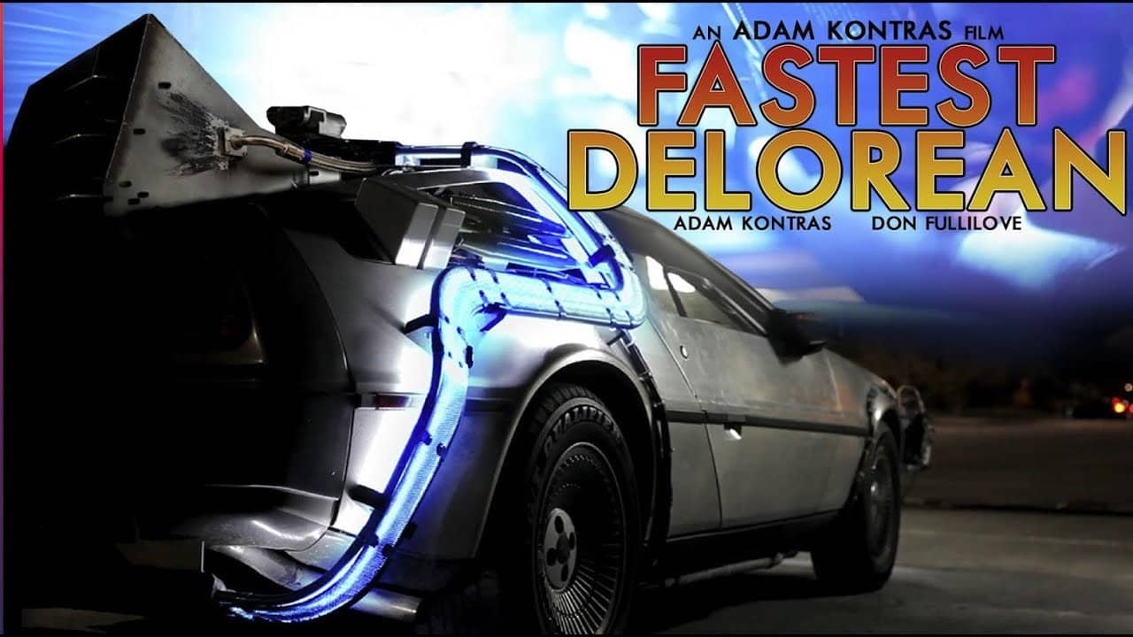 Fastest Delorean in the World backdrop