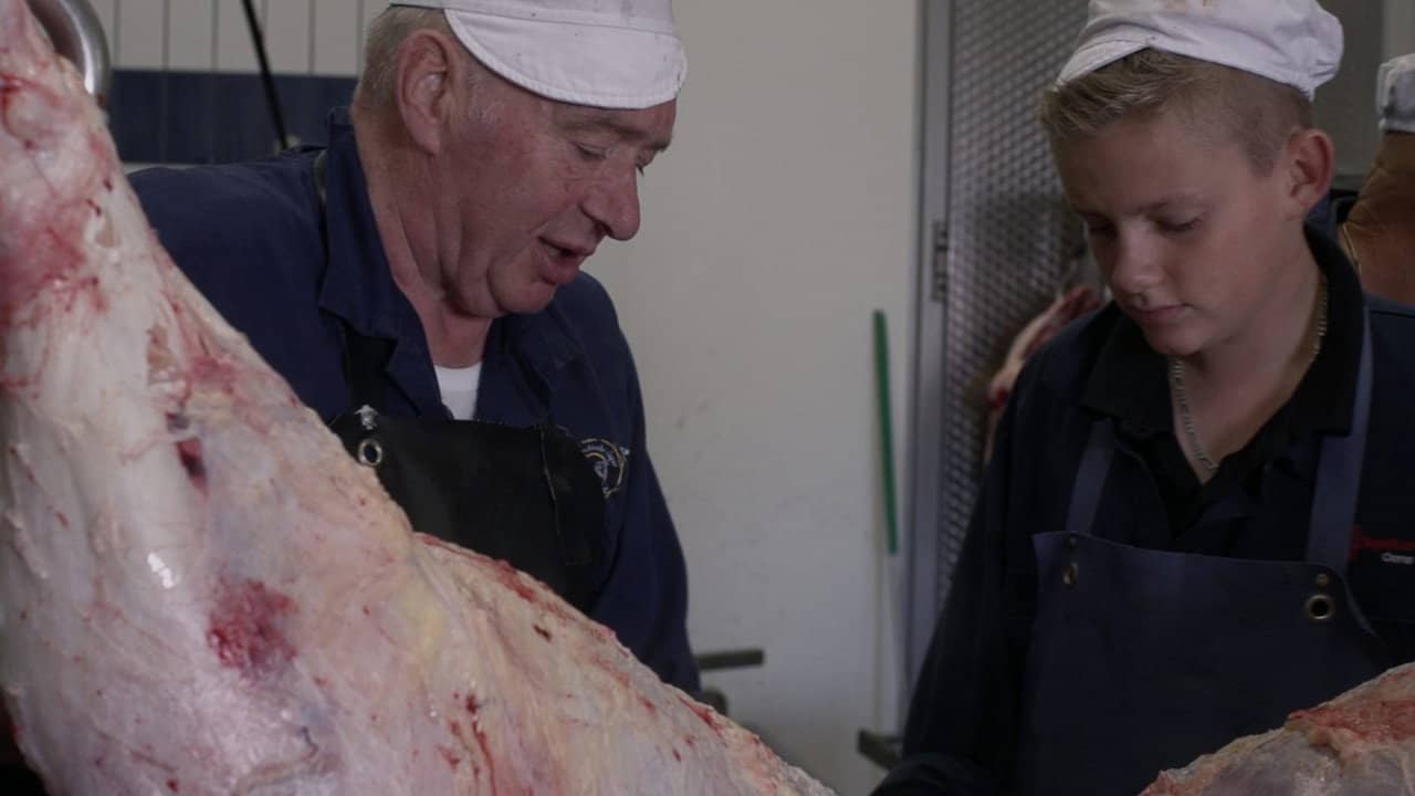 A Butcher's Heart backdrop