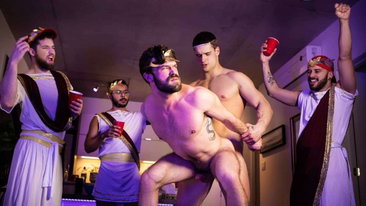 Tug On My Toga backdrop