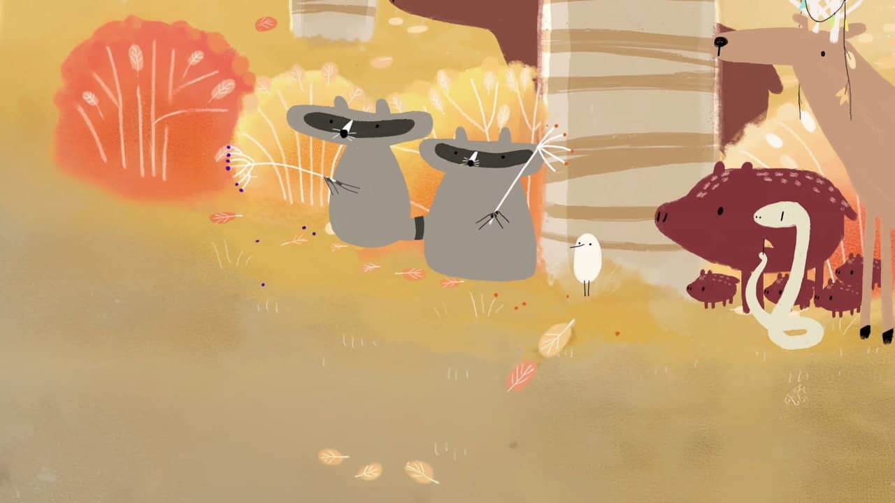 The Last Day of Autumn backdrop