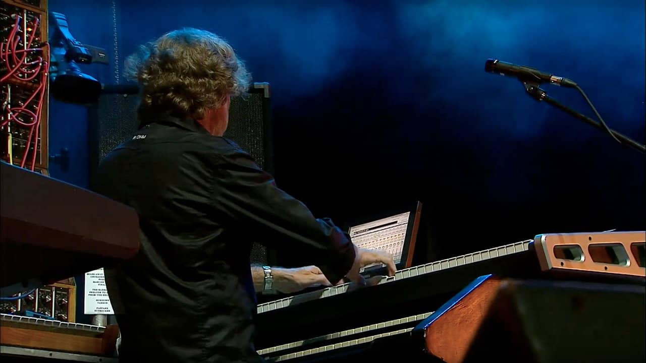 Keith Emerson Band - Moscow backdrop