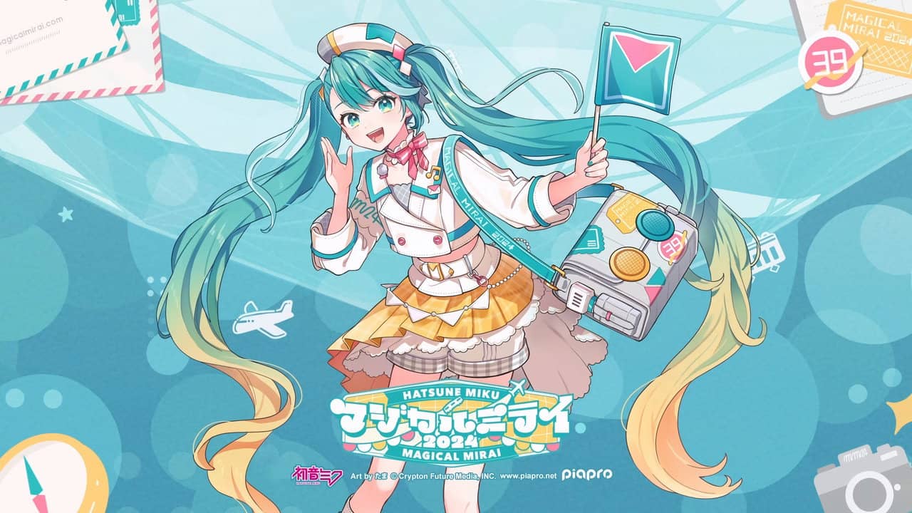 Hatsune Miku: Magical Mirai 2024 backdrop