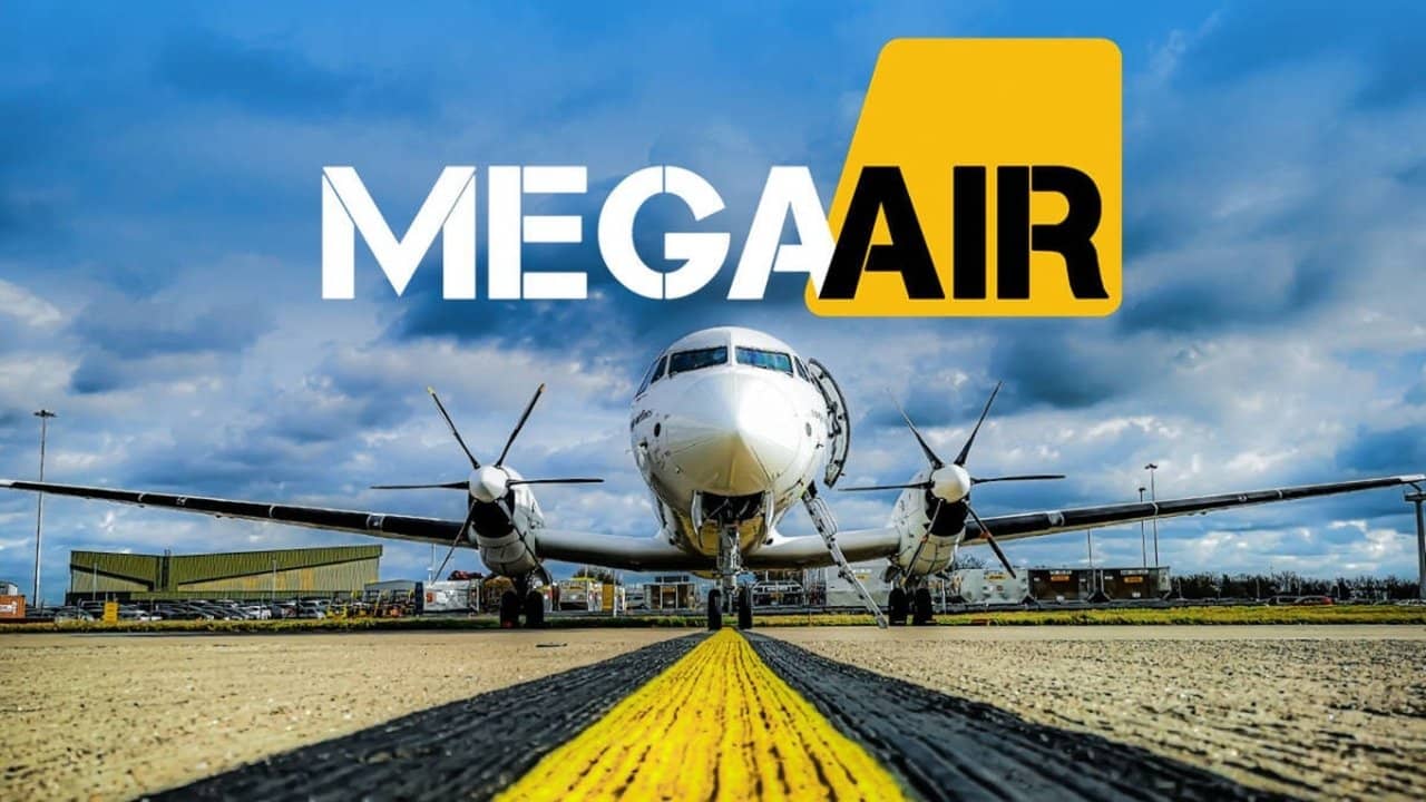 Mega Air backdrop