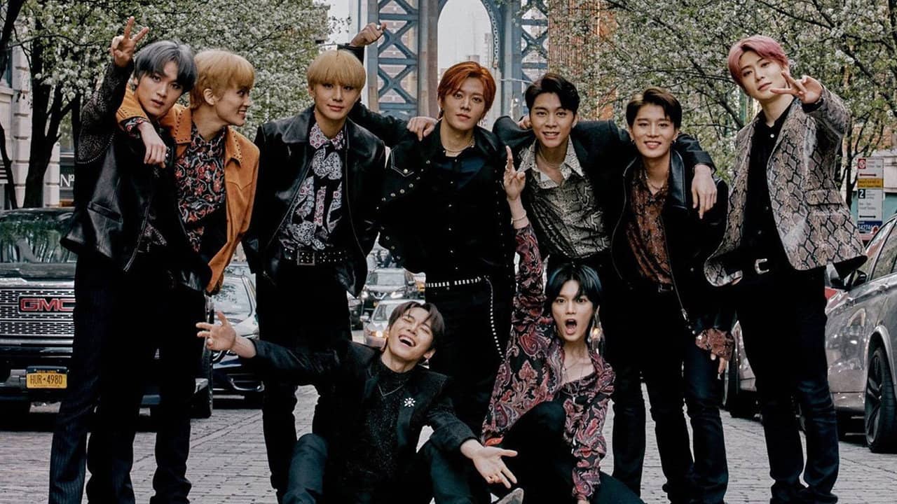 NCT 127 BKLYN BOYS backdrop