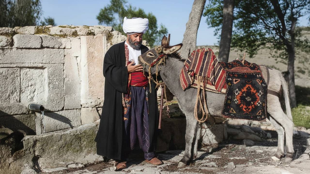Nasreddin Hodja backdrop