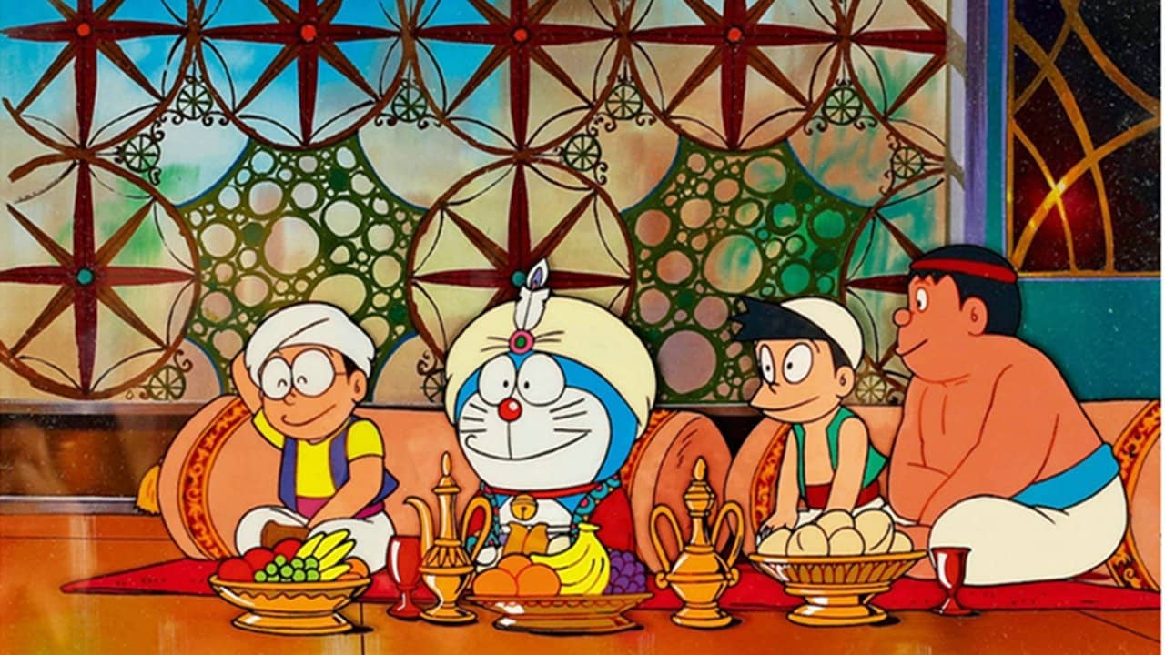 Doraemon: Nobita's Dorabian Nights backdrop