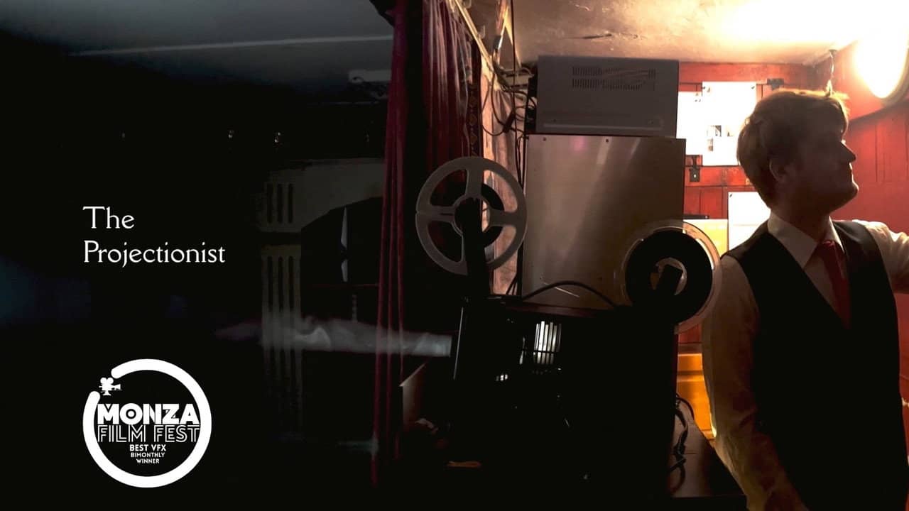 The Projectionist backdrop