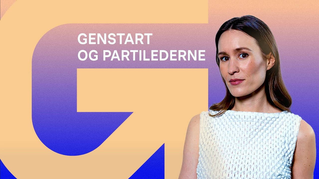Genstart og partilederne backdrop