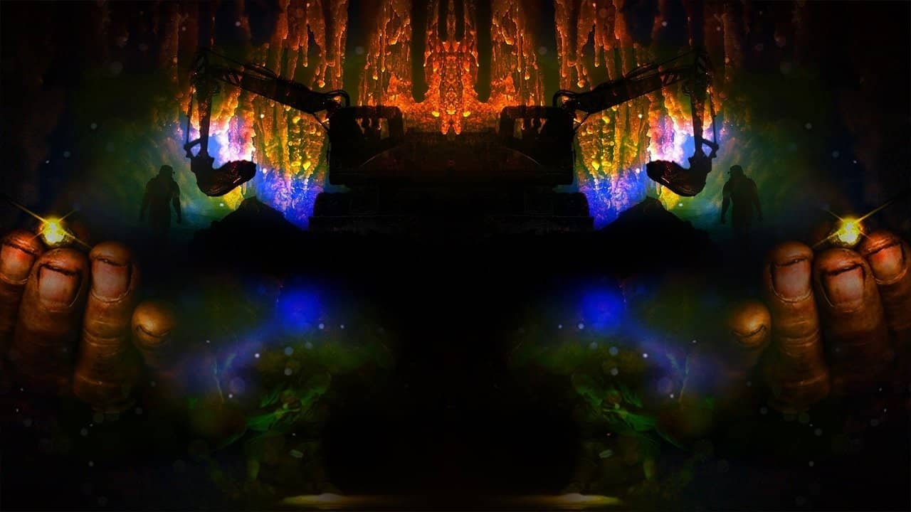 Mystery at Blind Frog Ranch backdrop