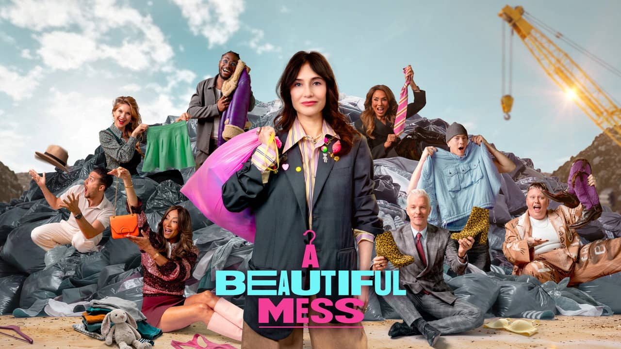 A Beautiful Mess backdrop