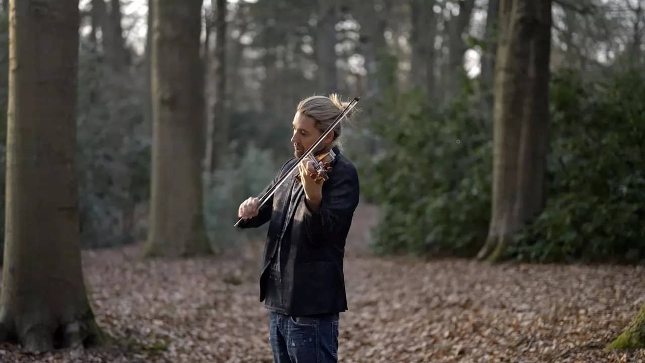 David Garrett & Band - Baths of Caracalla in Rome 2022 backdrop
