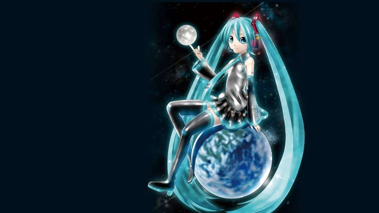 Hatsune Miku: Miku Expo 2014 in Indonesia backdrop