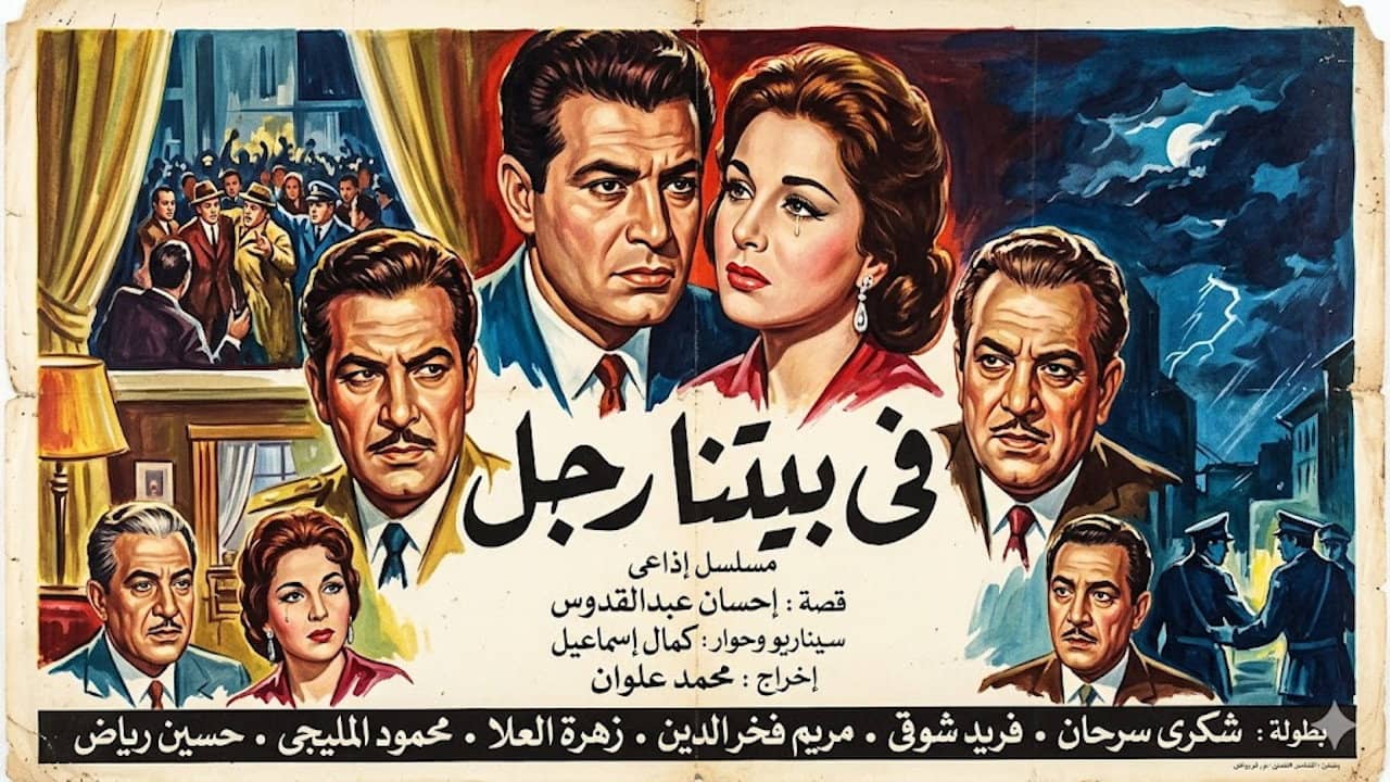 في بيتنا رجل backdrop