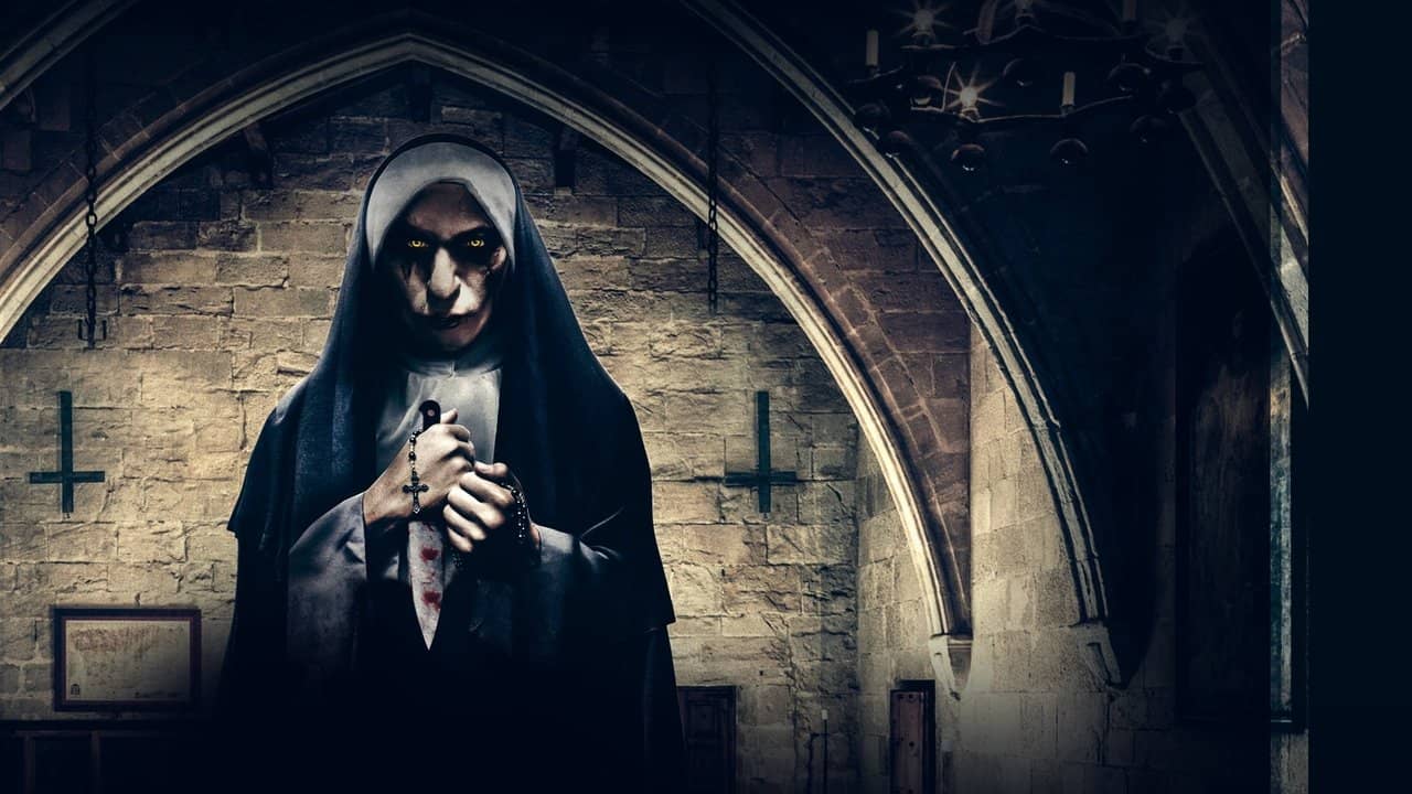 The Satanic Nun backdrop