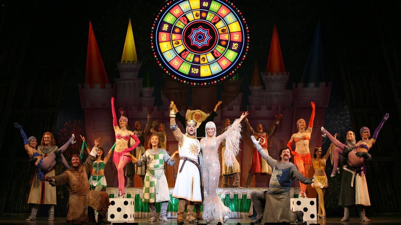 Monty Python's Spamalot backdrop