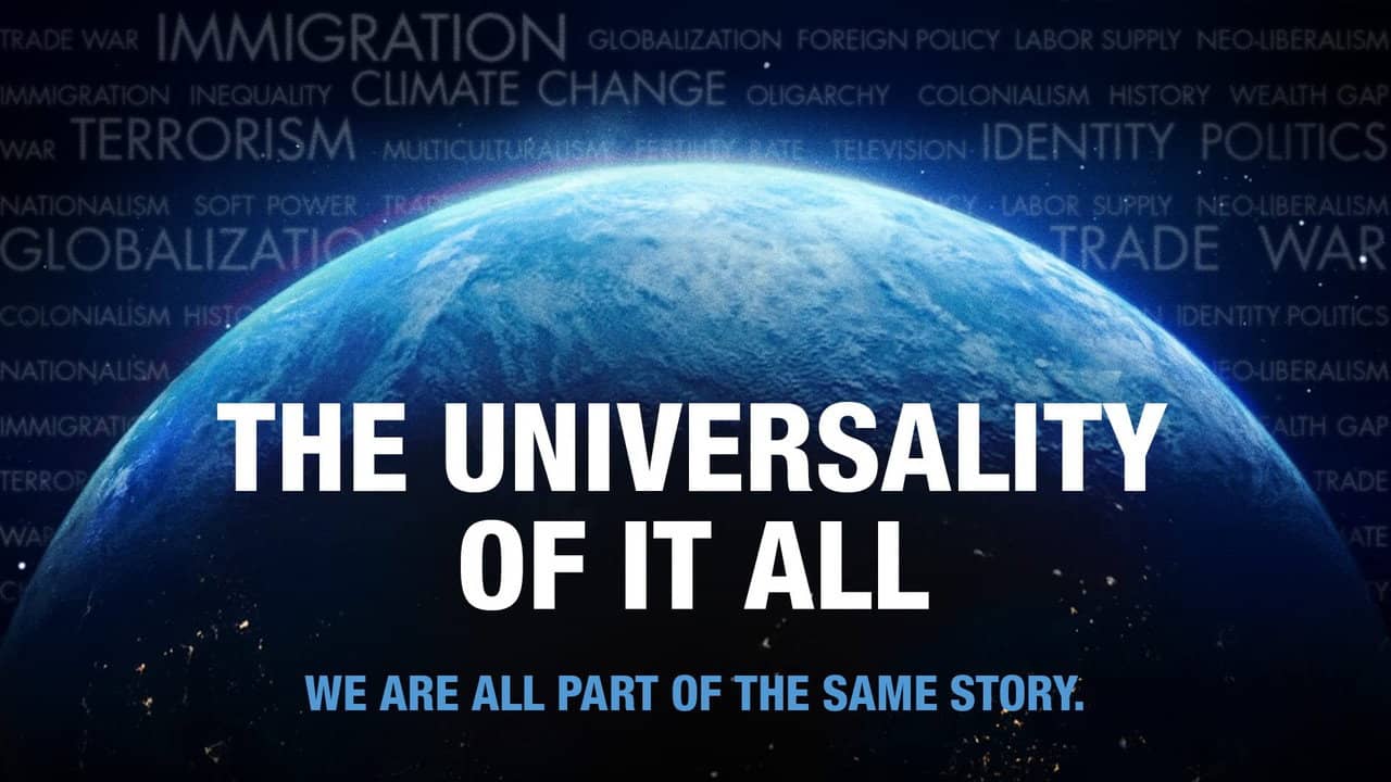 The Universality of It All backdrop